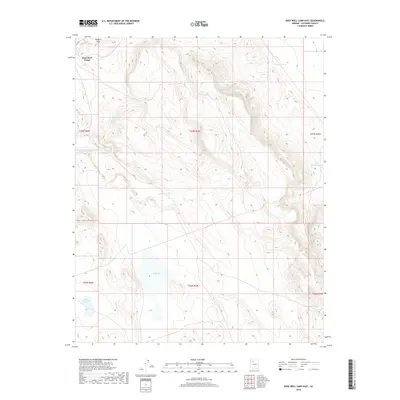 2018 Map of Rose Well Camp East, 2018 Print