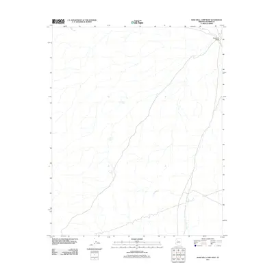 2011 Map of Rose Well Camp West, 2011 Print