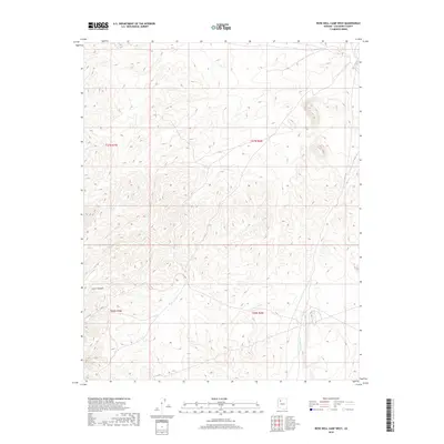 2018 Map of Rose Well Camp West, 2018 Print