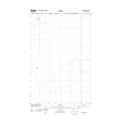 2013 Map of Roseau NE, 2013 Print
