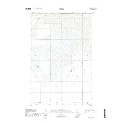 2019 Map of Roseau NE, 2019 Print