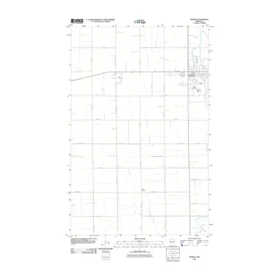 2010 Map of Roseau, 2010 Print