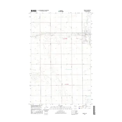 2016 Map of Roseau, 2016 Print