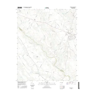 2016 Map of Roseboro, 2016 Print