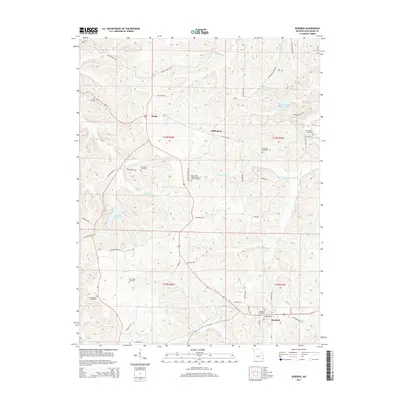 2015 Map of Rosebud, 2015 Print
