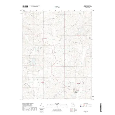 2017 Map of Rosebud, 2017 Print