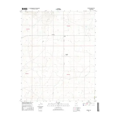 2017 Map of Rosebud, 2017 Print