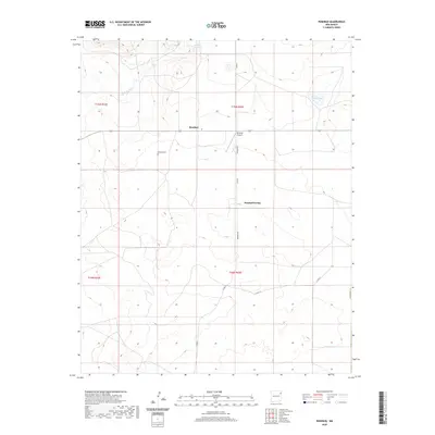 2020 Map of Rosebud, 2020 Print