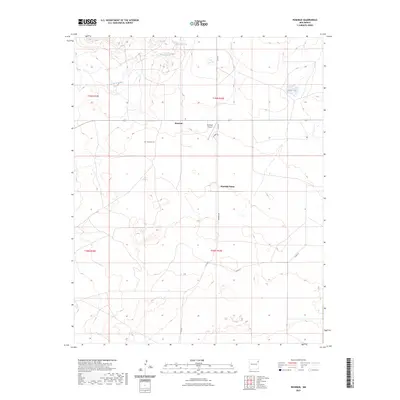 2023 Map of Rosebud, 2023 Print