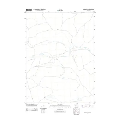 2011 Map of Rosebud Lake, 2011 Print