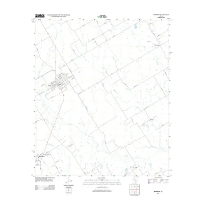 2013 Map of Rosebud, 2013 Print