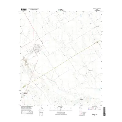 2016 Map of Rosebud, 2016 Print