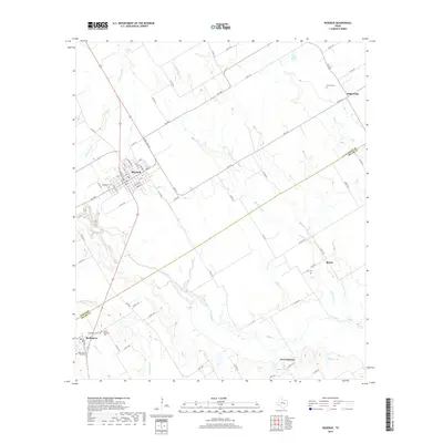 2019 Map of Rosebud, 2019 Print