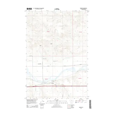 2014 Map of Rosebud, 2014 Print