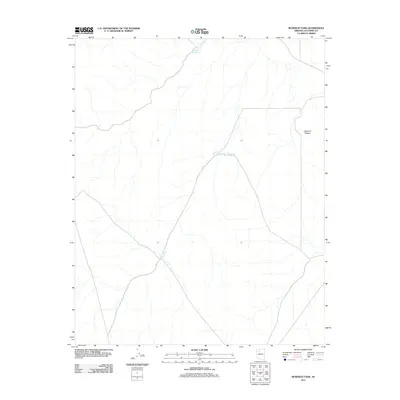 2011 Map of Rosebud Tank, 2011 Print