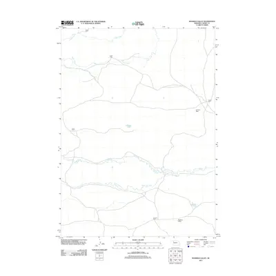 2011 Map of Rosebud Valley, 2011 Print