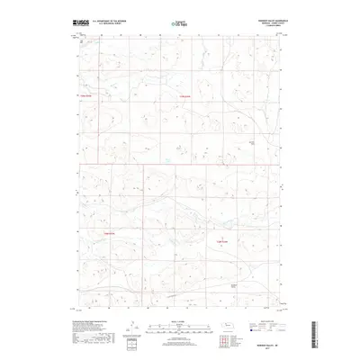 2017 Map of Rosebud Valley, 2017 Print