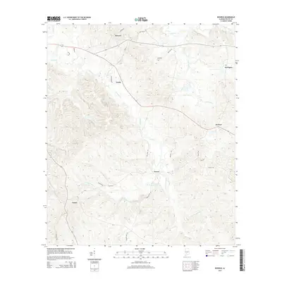 2014 Map of Rosebud, 2014 Print