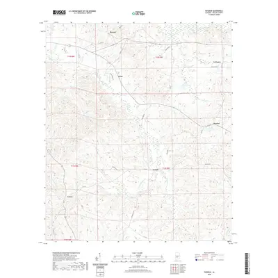 2020 Map of Rosebud, 2020 Print
