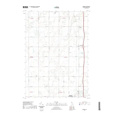 2019 Map of Rosebush, 2019 Print