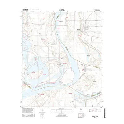 2015 Map of Rosedale, 2015 Print