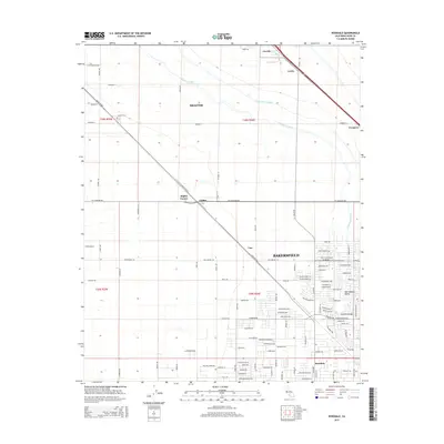 2015 Map of Rosedale, 2015 Print