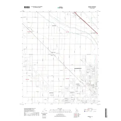 2018 Map of Rosedale, 2018 Print