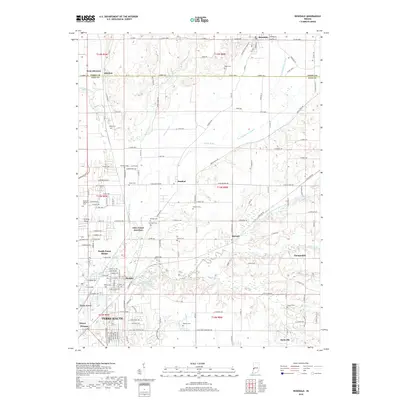 2019 Map of Rosedale, 2019 Print