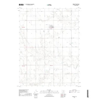 2017 Map of Roseland, 2017 Print