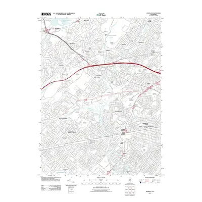 2011 Map of Roselle, 2011 Print