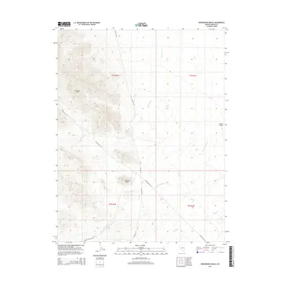 2014 Map of Rosencrans Knolls, 2014 Print