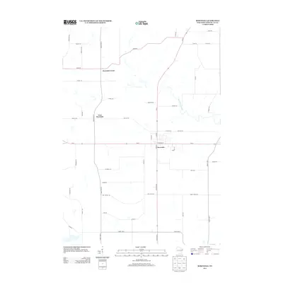 2013 Map of Rosendale, 2013 Print
