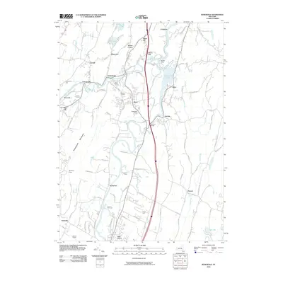 2010 Map of Rosendale, 2010 Print