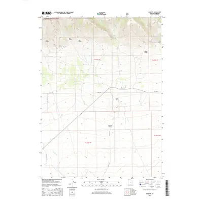 2017 Map of Rosette, 2017 Print