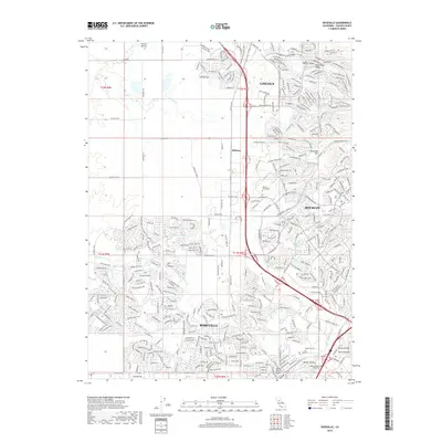 2018 Map of Roseville, 2018 Print