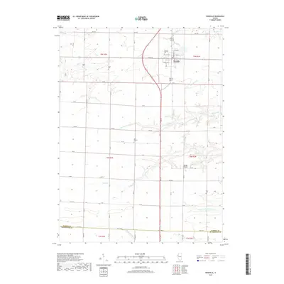 2018 Map of Roseville, 2018 Print