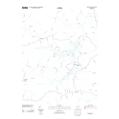 2013 Map of Rosewood, 2013 Print