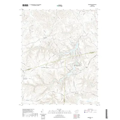 2019 Map of Rosewood, 2019 Print