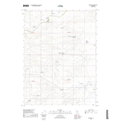 2018 Map of Rosewood, 2018 Print