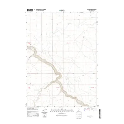 2013 Map of Roseworth NE, 2013 Print