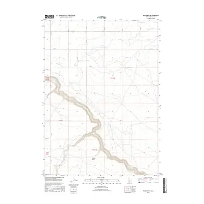 2017 Map of Roseworth NE, 2017 Print