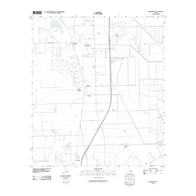 2010 Map of Rosharon, 2010 Print
