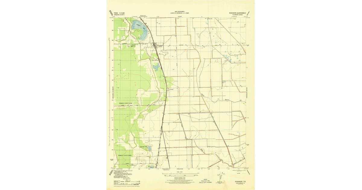 1900s (20th Century) Maps of Angleton, TX | Pastmaps