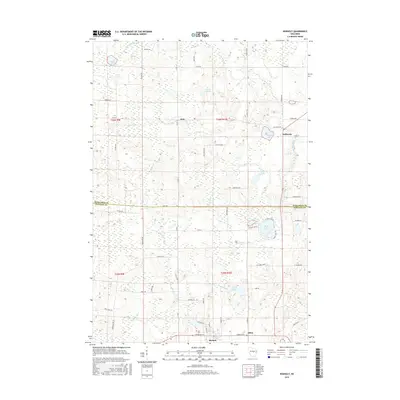 2015 Map of Rosholt, 2015 Print
