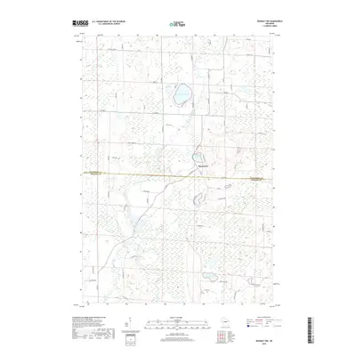 2018 Map of Rosholt NW, 2018 Print