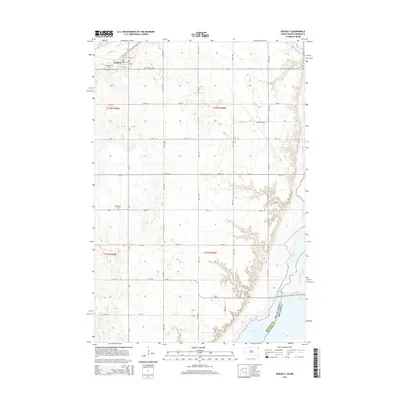 2015 Map of Rosholt, 2015 Print