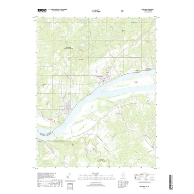 2018 Map of Rosiclare, 2018 Print