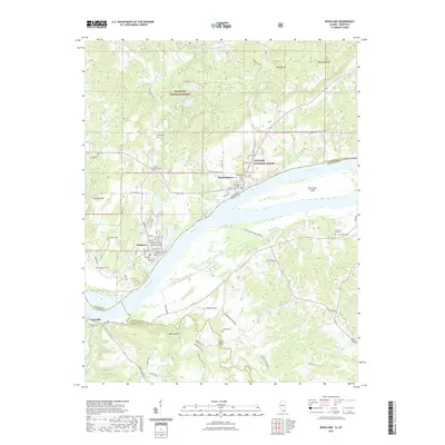 2021 Map of Rosiclare, 2021 Print