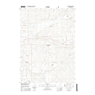 2015 Map of Rosies Ridge, 2015 Print