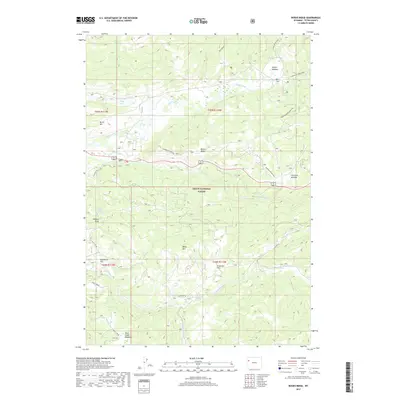 2017 Map of Rosies Ridge, 2017 Print